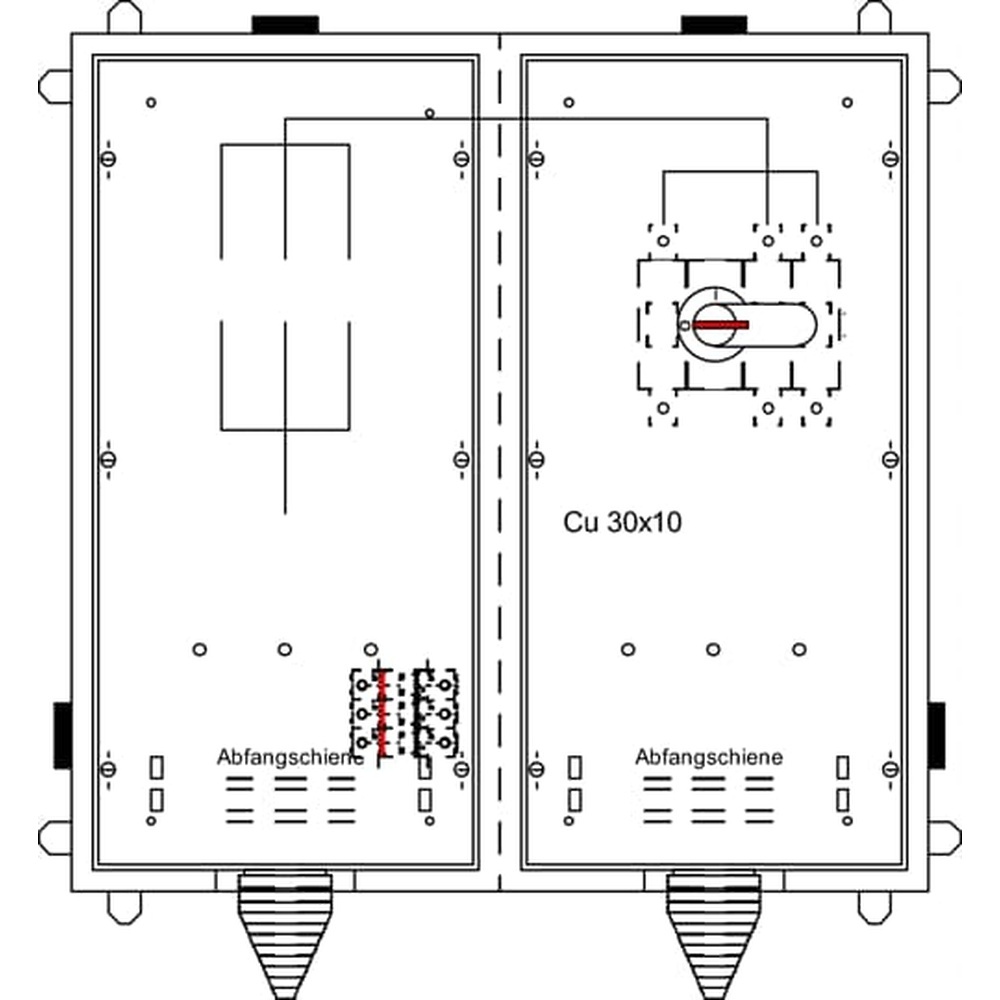 Striebel & John Wandlerschrank 2CPX032964R9999 Typ KS4026