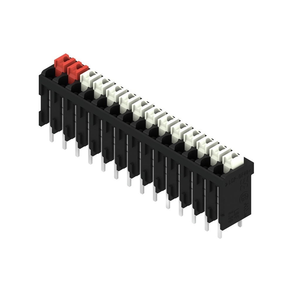 Weidmüller Leiterplattenklemme 2582640000 Typ LSF-SMT 3.50/14/180 3.5SN BK TU SO