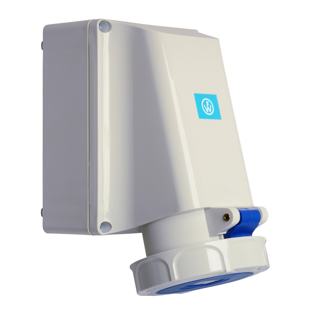 Walther-Werke Wasserdichte Wandsteckdose 169504