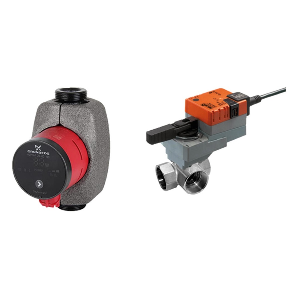 Helios Anschlussset 40194 Typ KWL PMAS 500