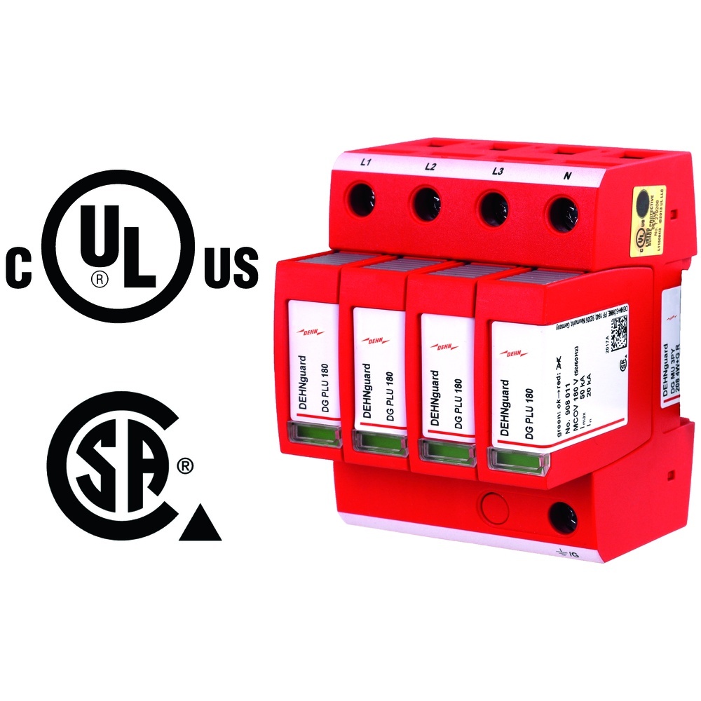 Dehn + Söhne Überspannungsableiter 908345 Typ DG MU 3PY 208 4W+G R