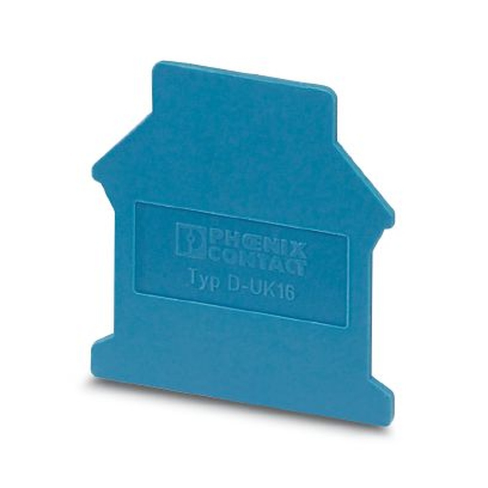 Phoenix Contact Abschlussdeckel 3006108 Typ D-UK 16 BU