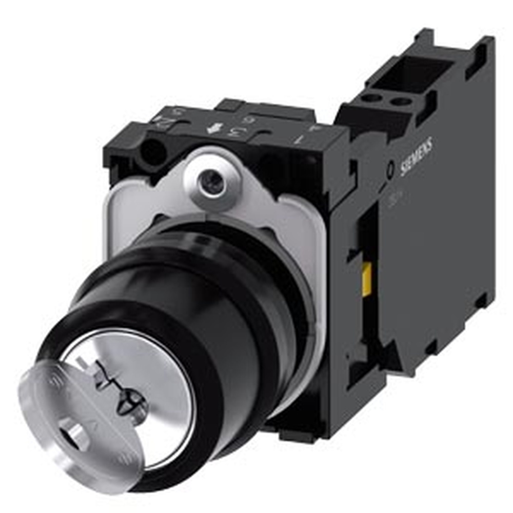 Siemens Schlüsselschalter 3SU1100-4BF21-3TA0