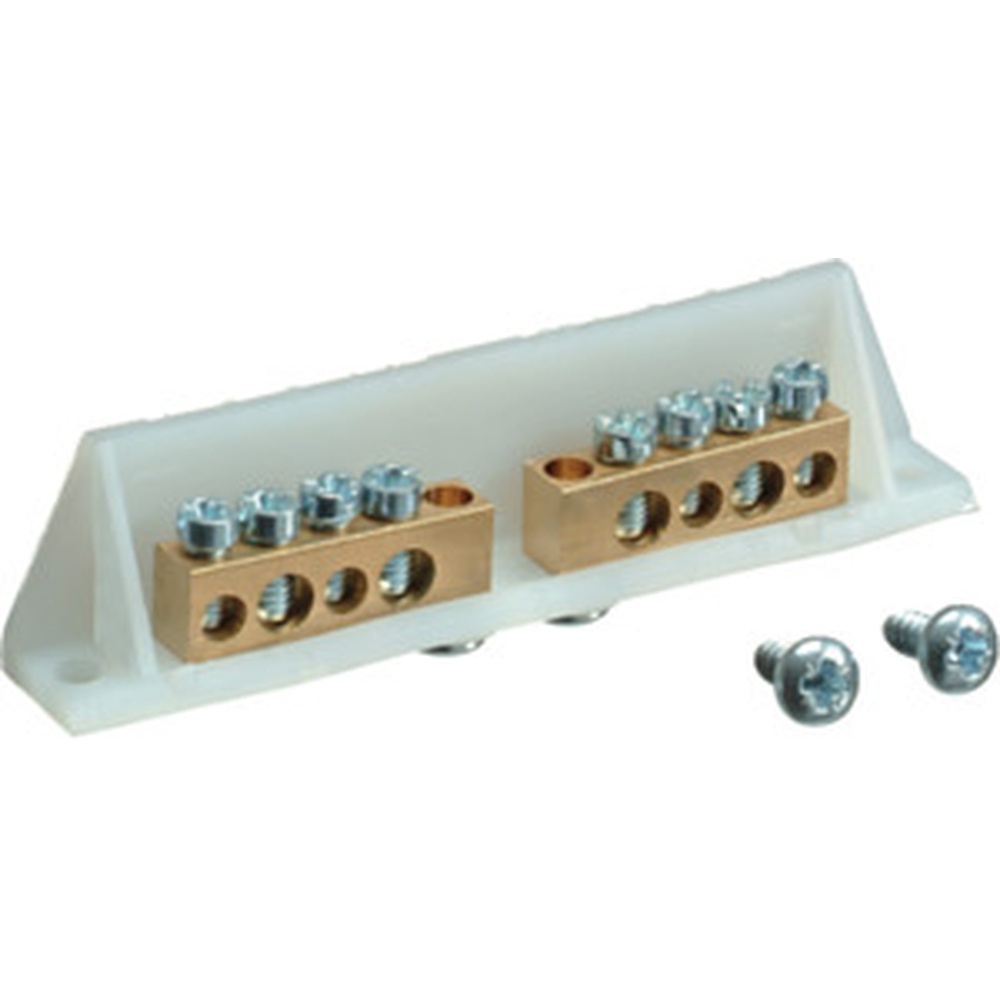 Hager Träger mit PE/N-Klemmen VZ722