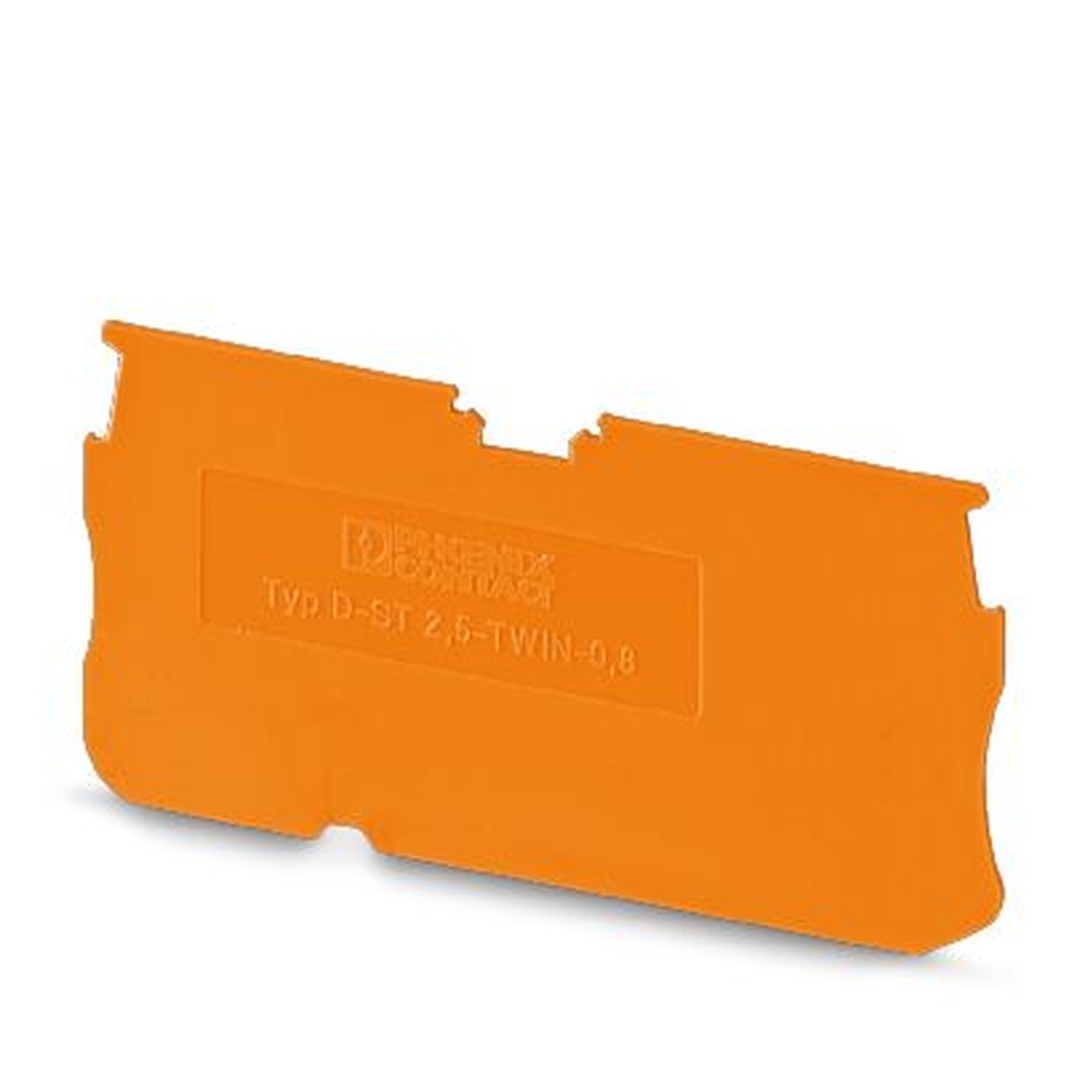 Phoenix Contact Abschlussdeckel 3030512 Typ D-ST 2,5-TWIN-0,8 OG