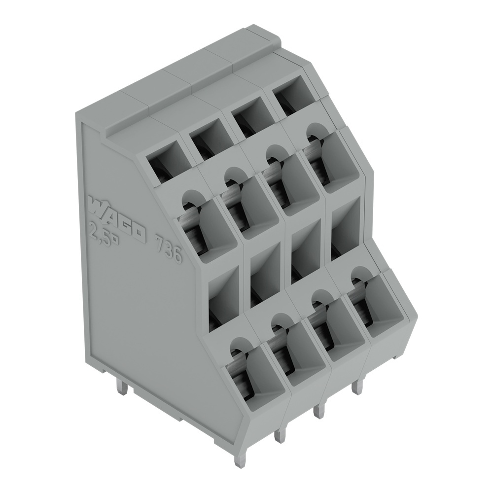 Wago Doppelstock Klemmenleiste 736-124