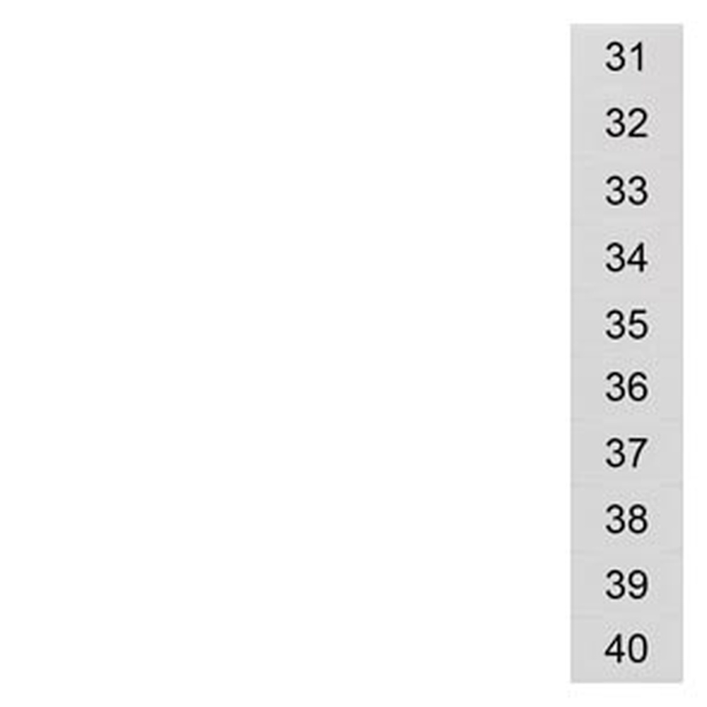 Siemens Bezeichnungsschild 8WH8140-3AB35