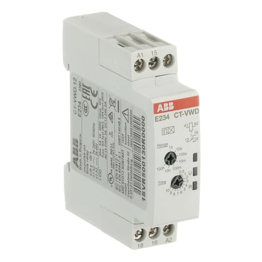 ABB Zeitrelais 1SVR500130R0000 Typ CT-VWD.12