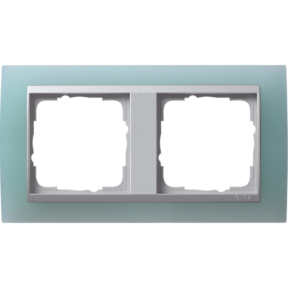 Gira Abdeckrahmen 2fach 021251