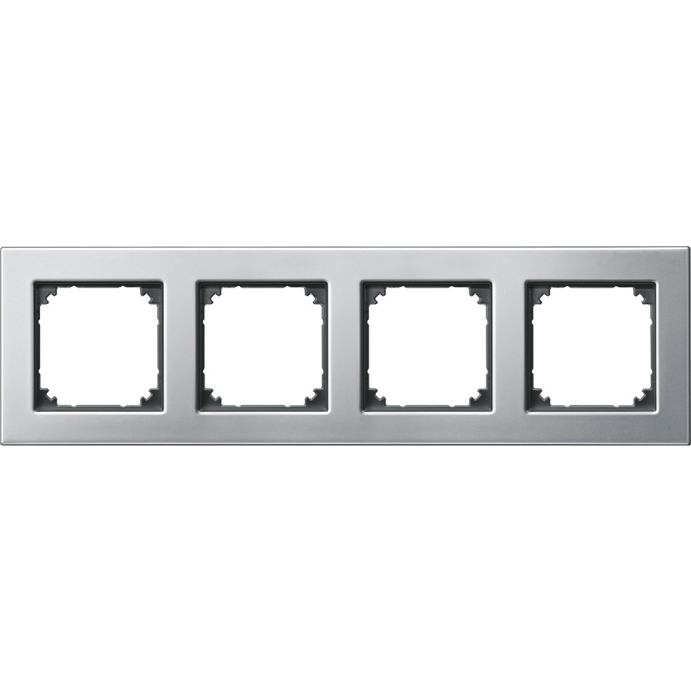 Merten Echtglasrahmen 4fach 475460