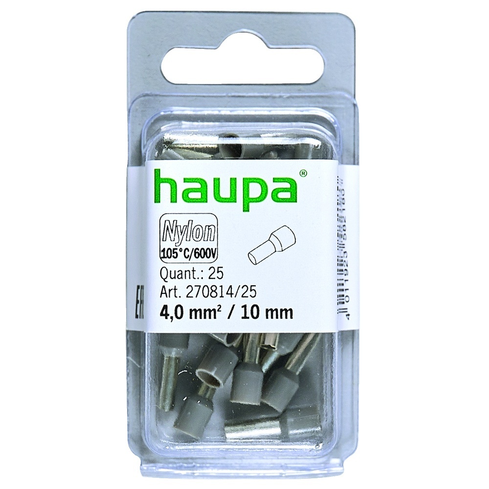 Haupa isolierte Aderendhülse 270814/25