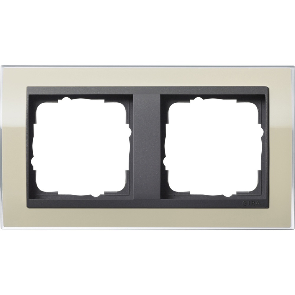 Gira Abdeckrahmen 2fach 0212778