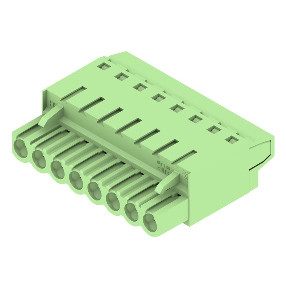 Weidmüller Leiterplattensteckverbinder 1992000000 Typ BLT 5.08HC/08/180 SN GN BX