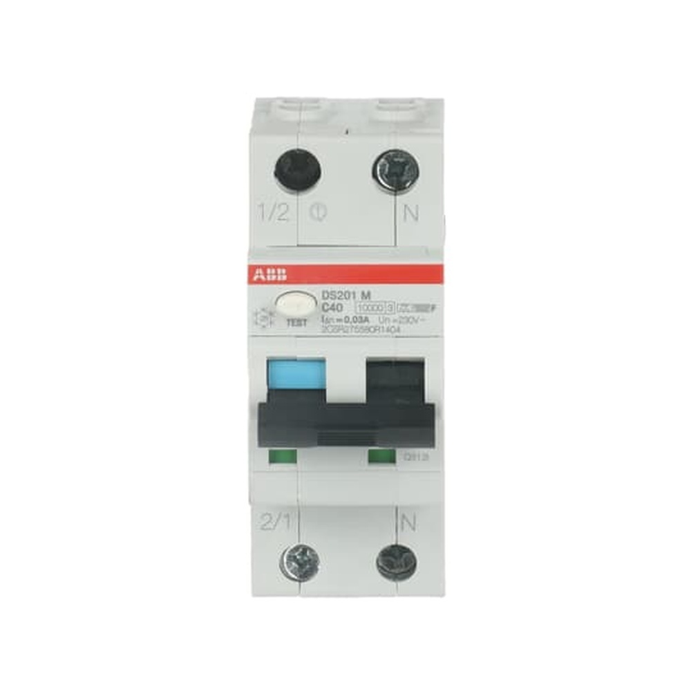 ABB Kombination FI Schalter Leitungsschutzschalter 2CSR275580R1404 Typ DS201MF-C40/0,03