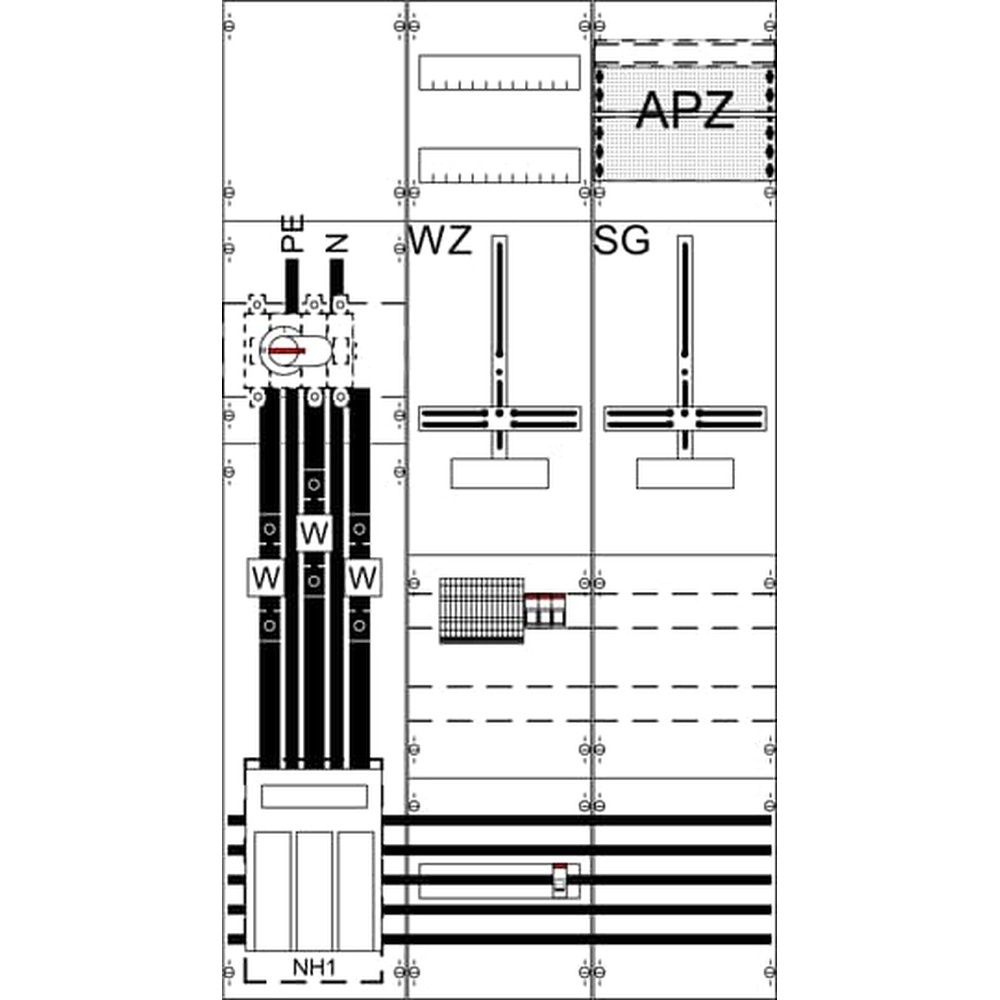 Striebel & John Komplettfeld 2CPX056199R9999 Typ WF39KF1M