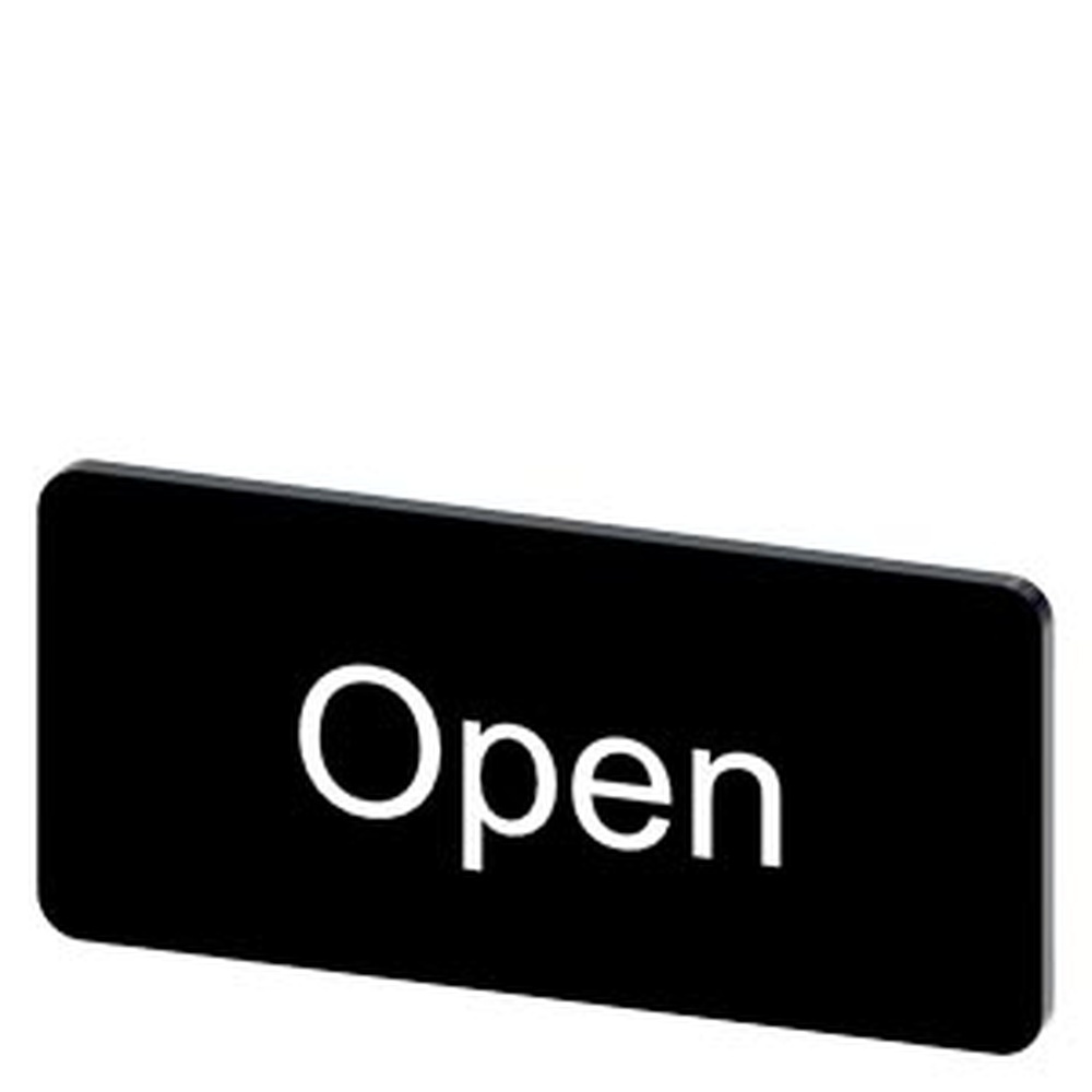 Siemens Bezeichnungsschild 3SU1900-0AC16-0DW0