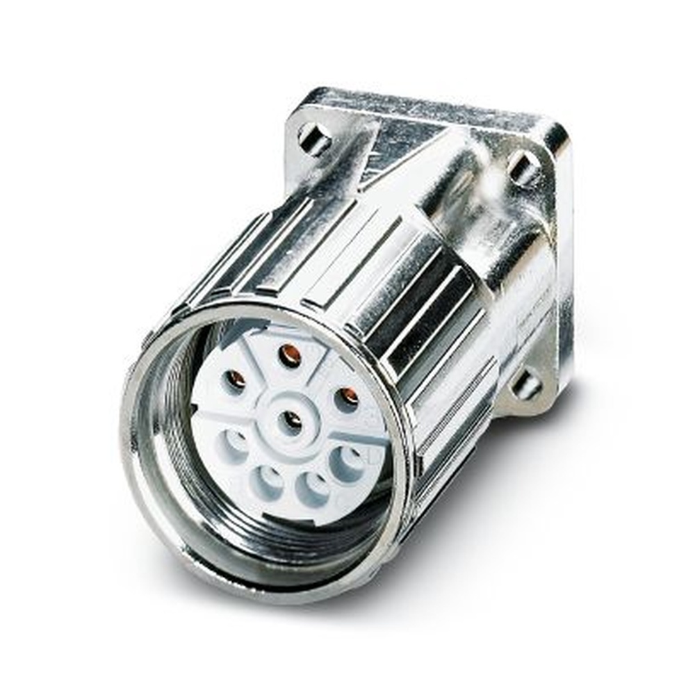 Phoenix Contact Gerätesteckverbinder Vorderwand mit Rändelmutter 1105891 Typ SF-7ES1N8AY000/VPE 20