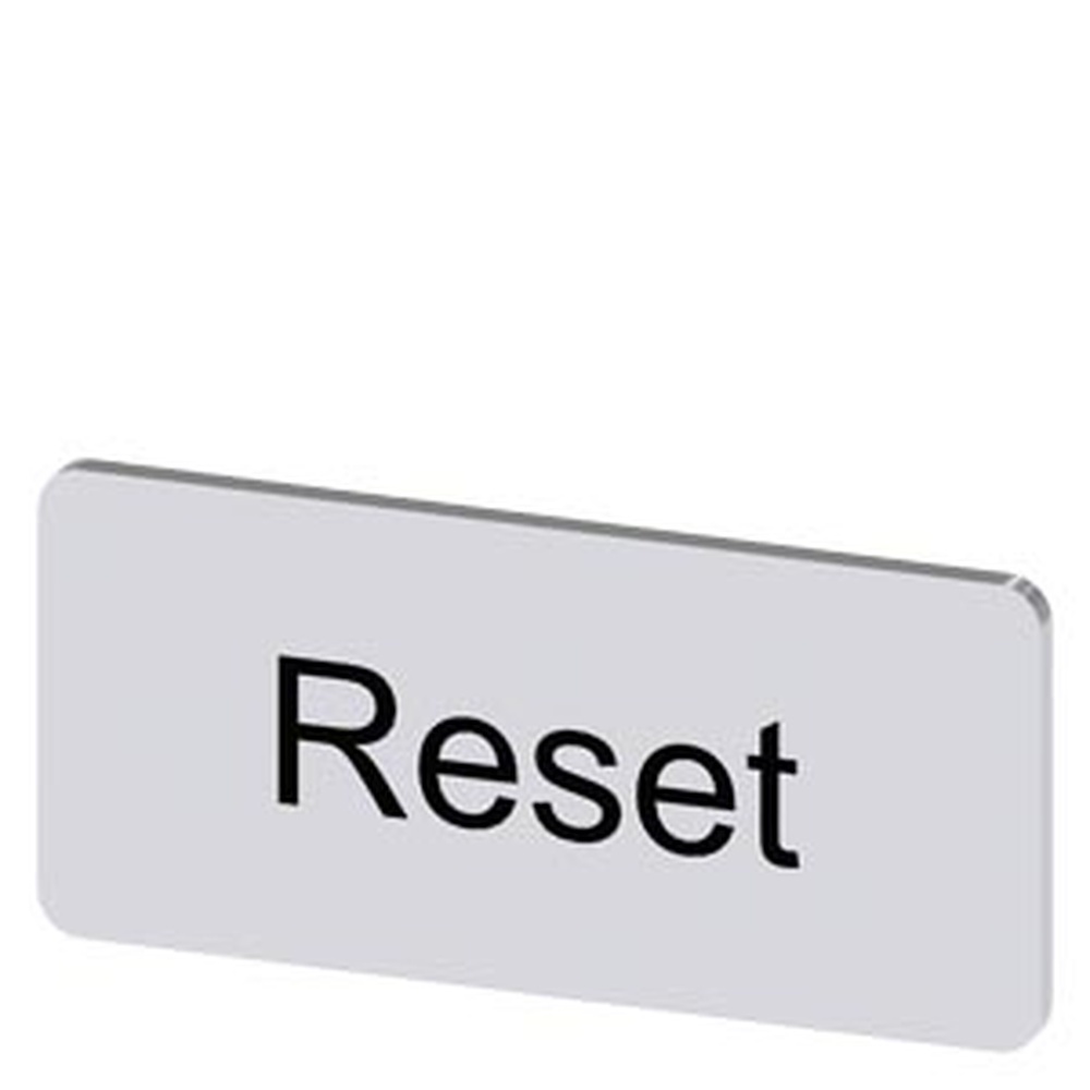 Siemens Bezeichnungsschild 3SU1900-0AC81-0DU0