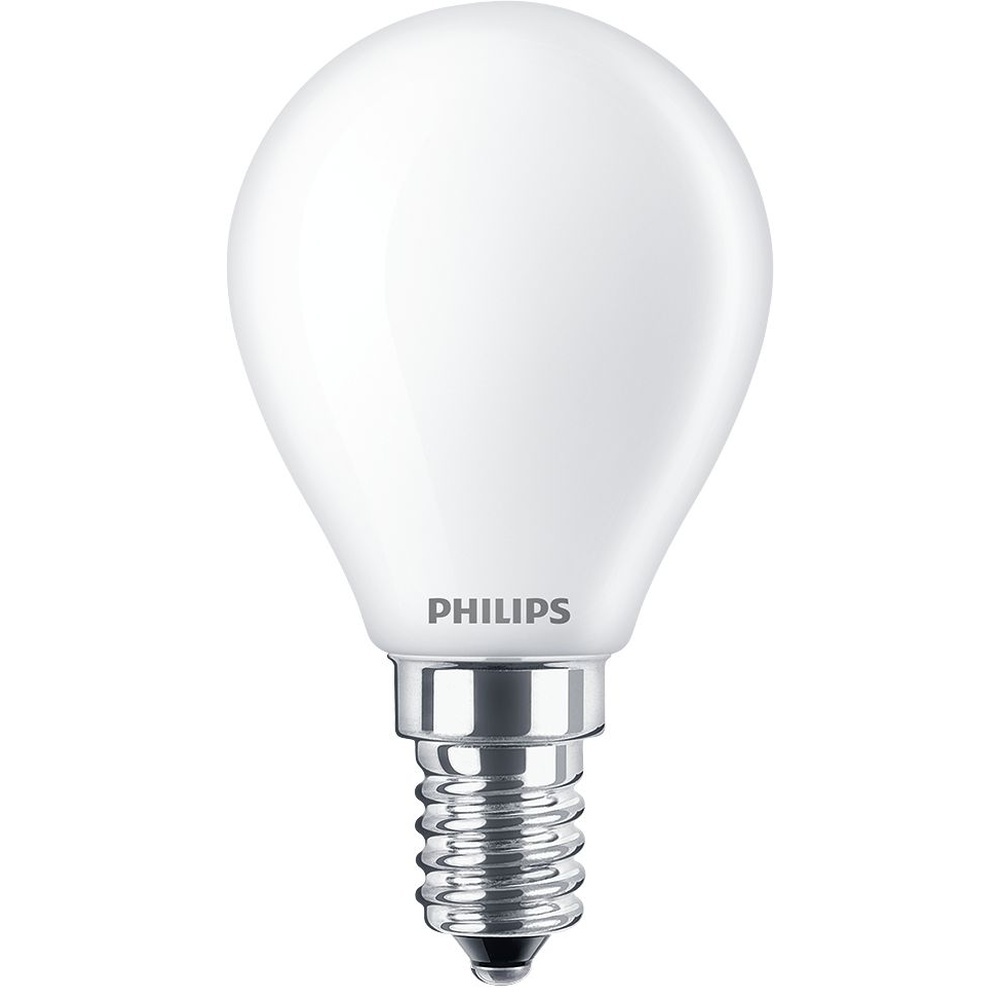 Signify Philips LED Glühfaden Kerzenlampe 34720500 Typ CorePro LEDLusterND4.3-40W E14 827P45FRG