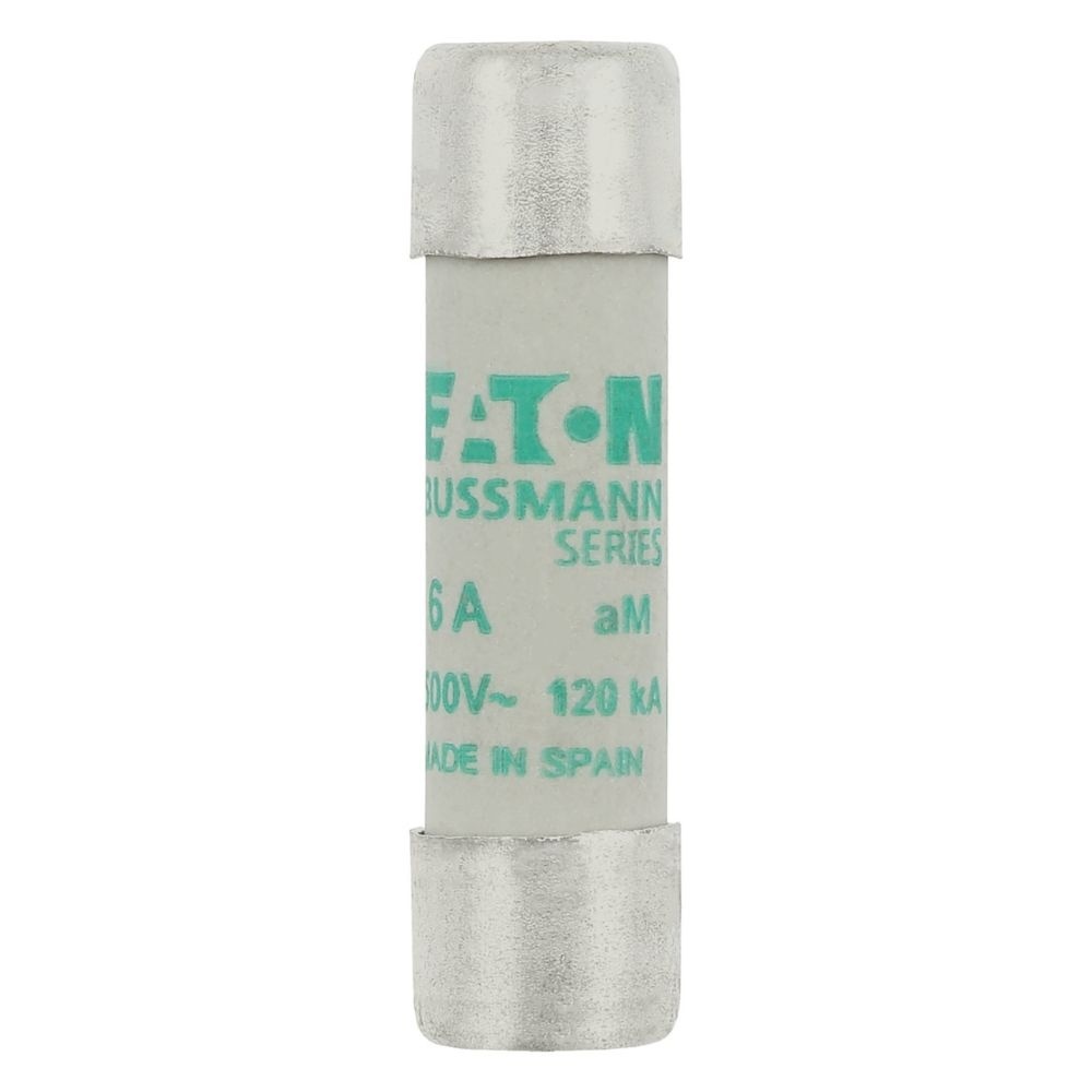 Eaton Sicherungseinsatz C10M6 Typ CYLINDRICAL FUSE 10 x 38 6A AM 500V AC