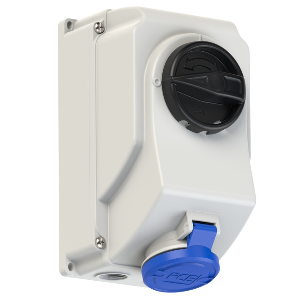 PC Electric Abschaltbare Wanddose 7514-9