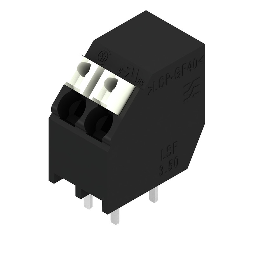 Weidmüller Leiterplattenklemme 1885650000 Typ LSF-SMT 3.50/02/135 3.5SN BK TU