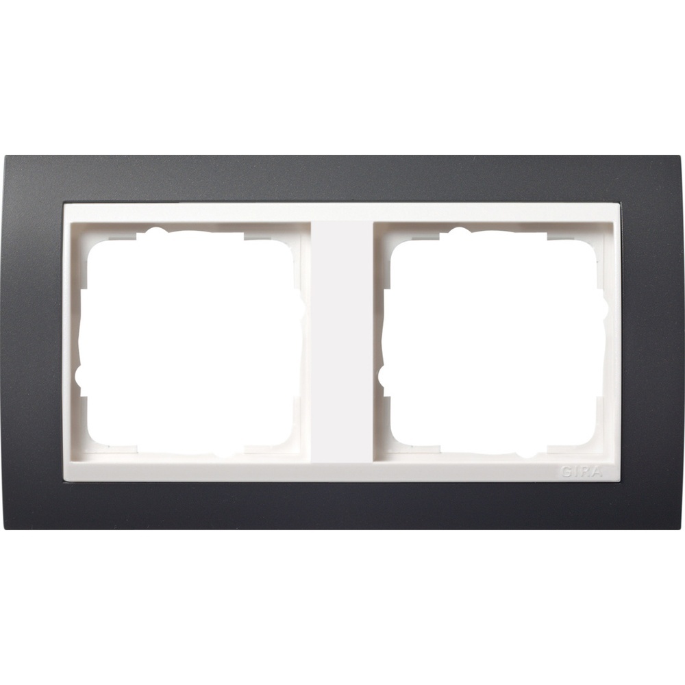 Gira Abdeckrahmen 2fach 0212328