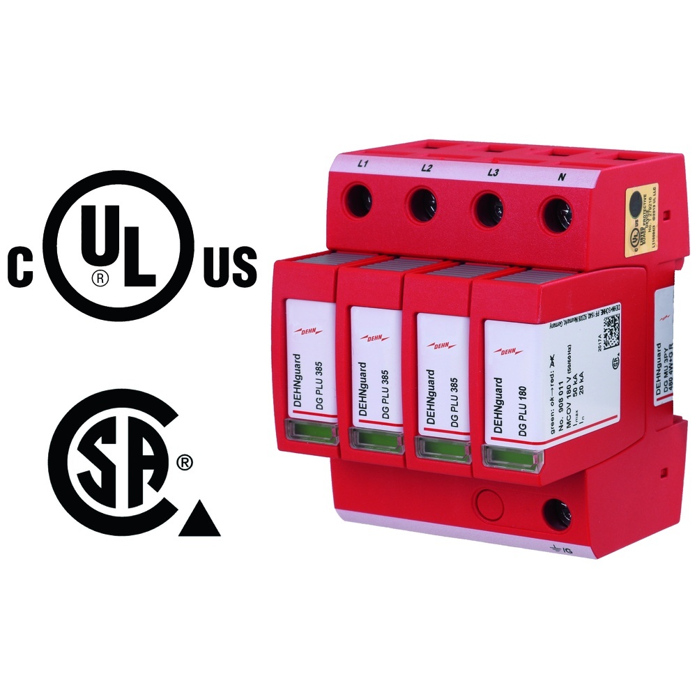 Dehn + Söhne Überspannungsableiter 908346 Typ DG MU 3PY 480 4W+G R