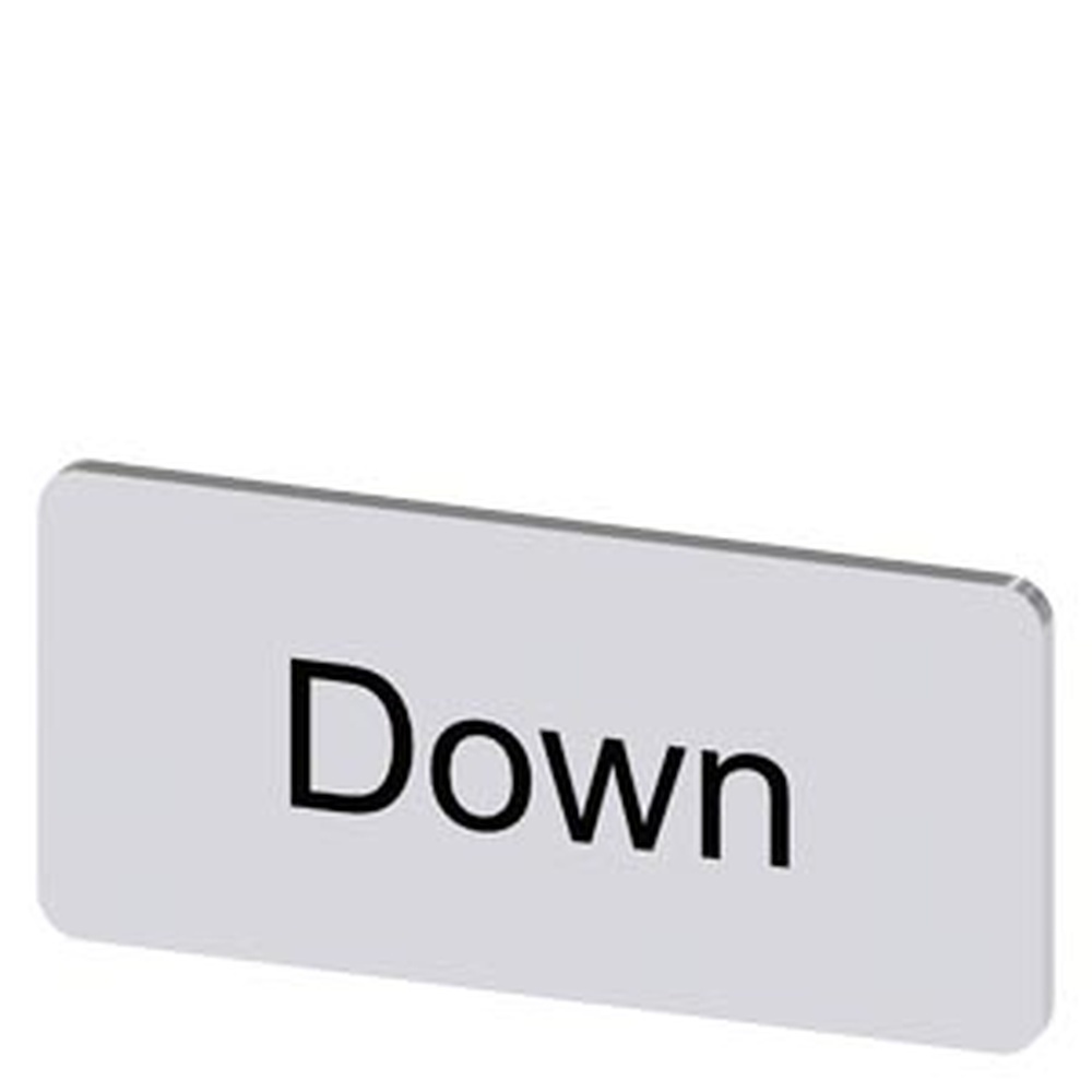 Siemens Bezeichnungsschild 3SU1900-0AC81-0DM0