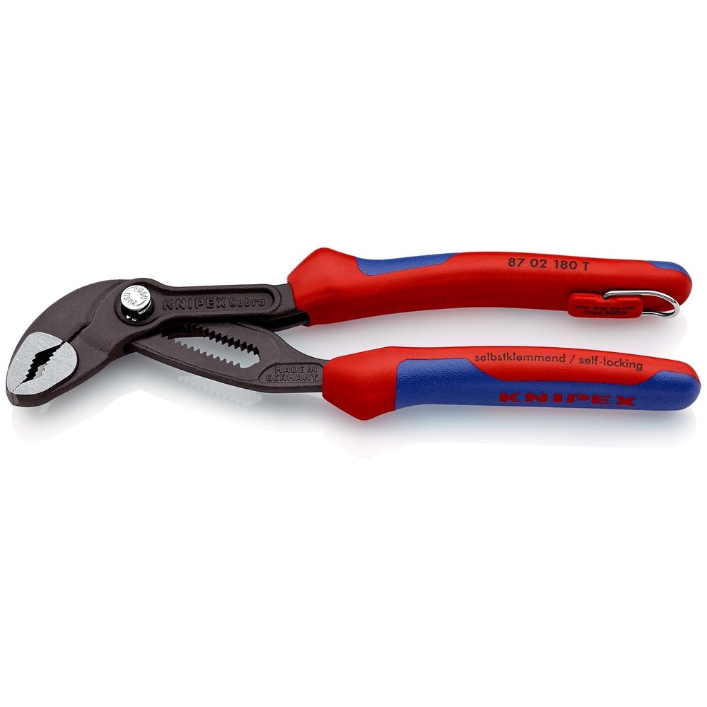 Knipex Wasserpumpenzange 87 02 180 T BK
