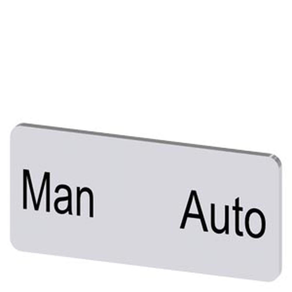 Siemens Bezeichnungsschild 3SU1900-0AC81-0EA0