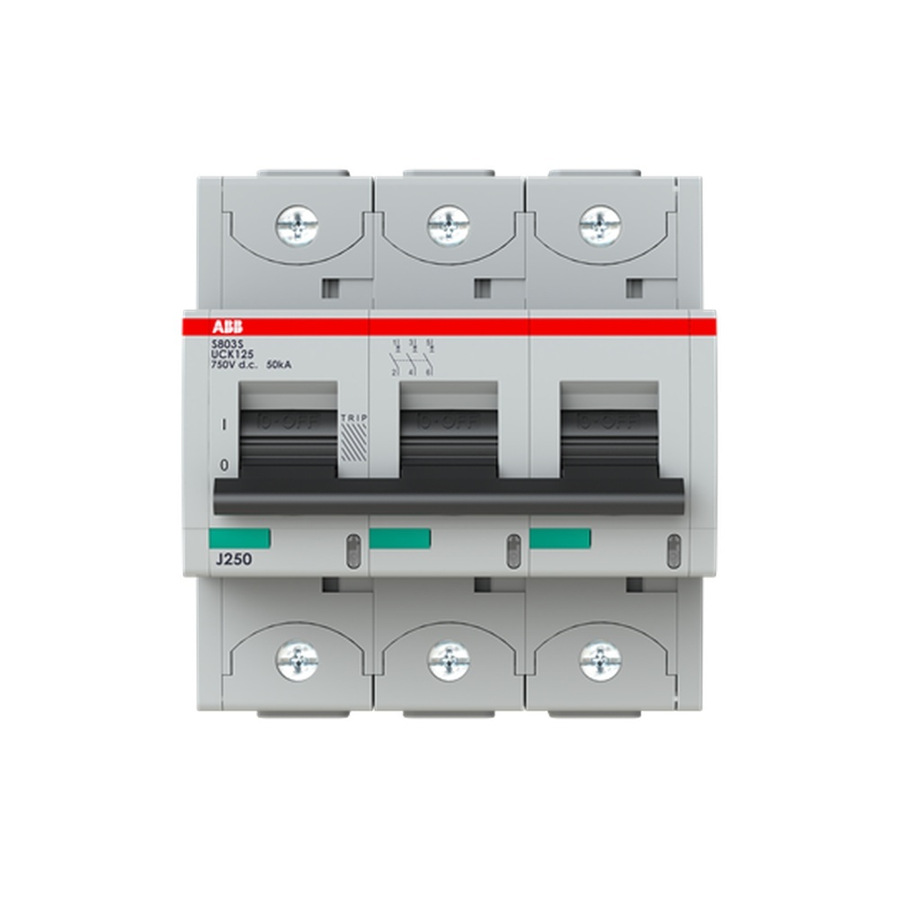 ABB Hochleistungs Sicherungsautomat 2CCG001897R0001 Typ S803S-UCK125
