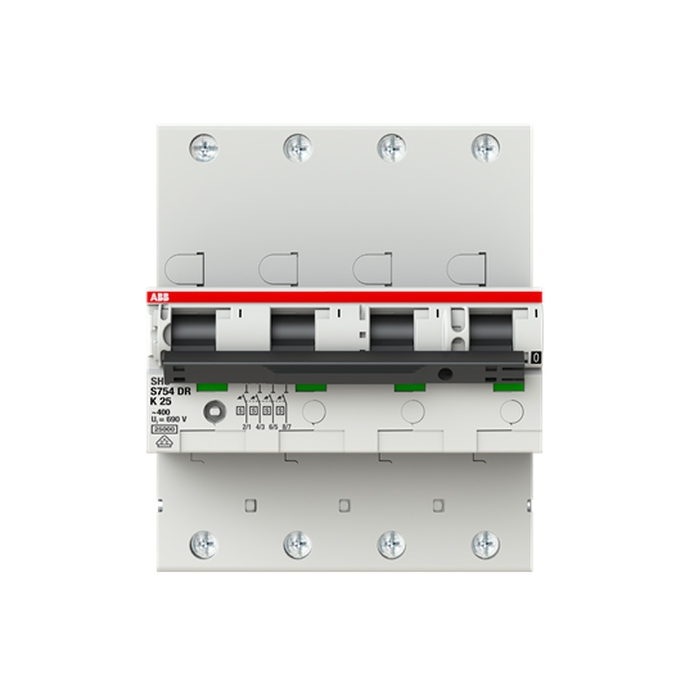 ABB Selektiver Hauptleitungsschutzschalter 2CDH784001R0517 Typ S754DR-K25