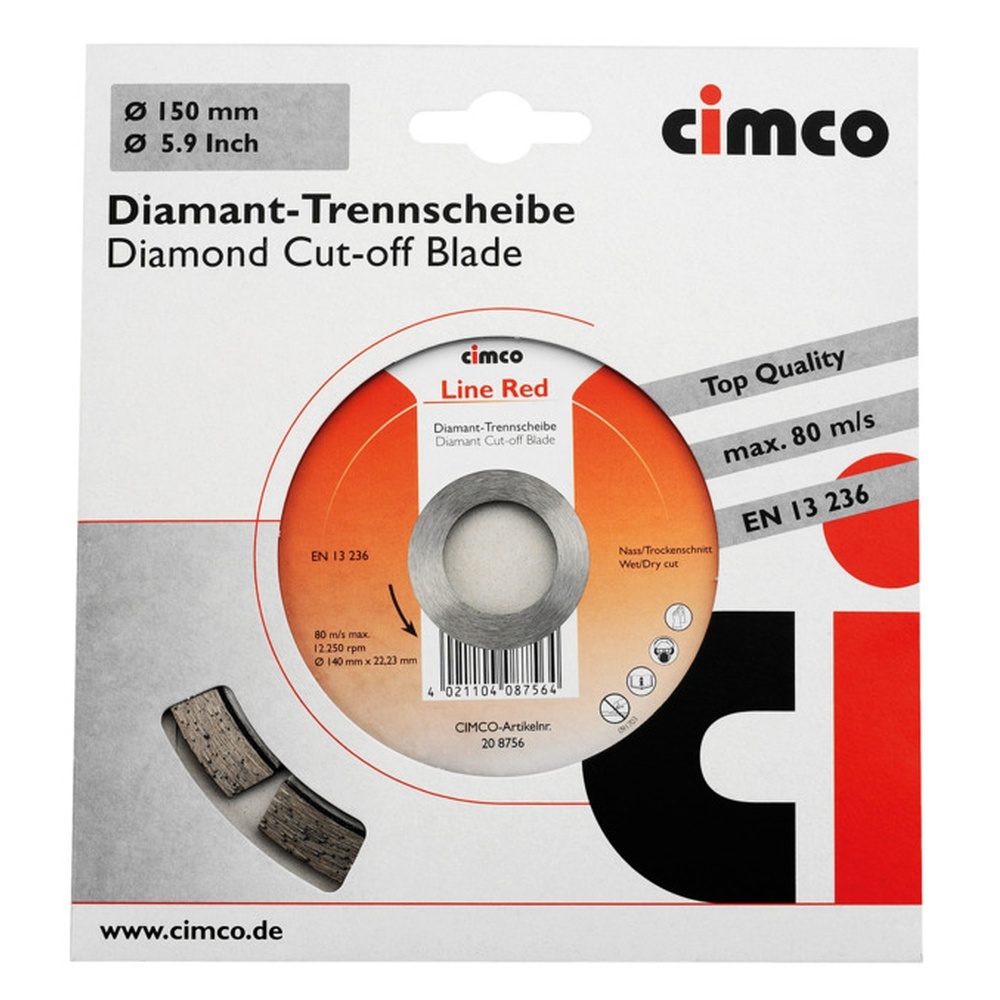 Cimco Diamant Trennscheiben 208756