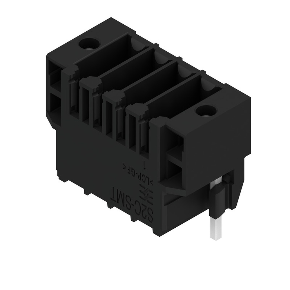 Weidmüller Leiterplattensteckverbinder 1290590000 Typ S2C-SMT 3.50/04/180LF 1.5SN BK BX