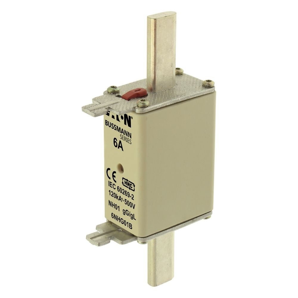 Eaton Sicherungseinsatz 6NHG01B Typ BUSSMANN 6Amp 500V ac 01 GG