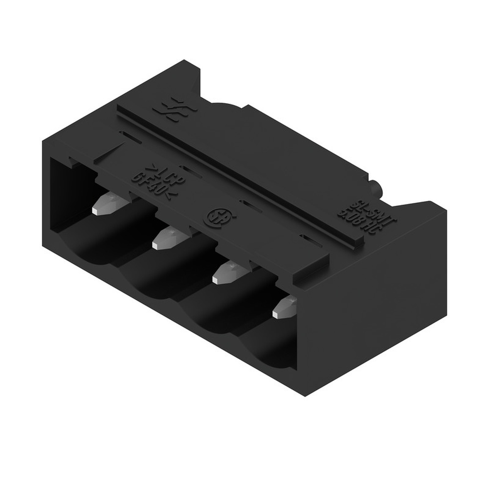 Weidmüller Leiterplattensteckverbinder 1469660000 Typ SL-SMT 5.08HC/04/90G 3.2SN BK RL