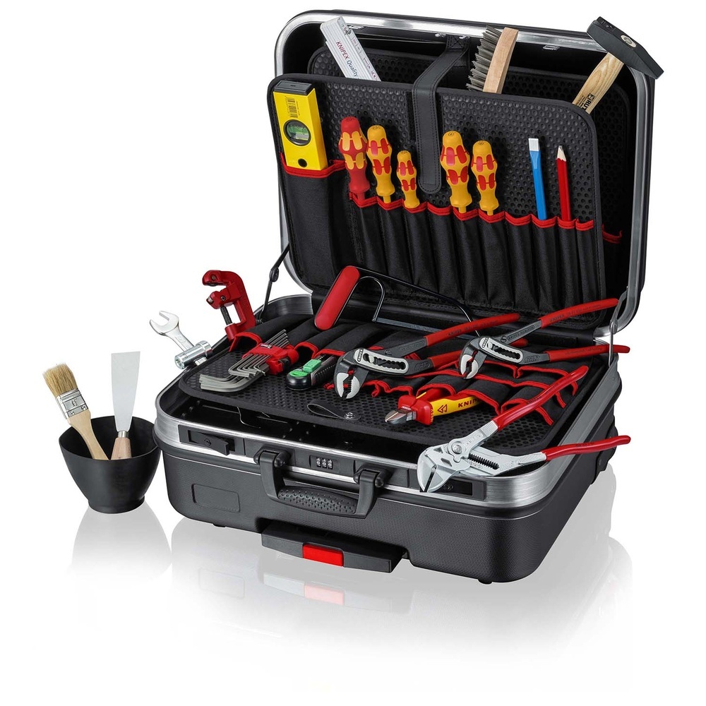 Knipex Werkzeugkoffer BIG Basic Move Sanitär 00 21 06 HK S