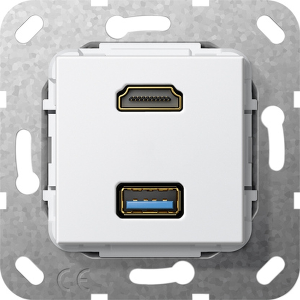 Gira Einsatz HDMI USB 567903