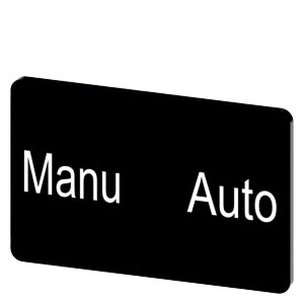 Siemens Bezeichnungsschild 3SU1900-0AD16-0GT0