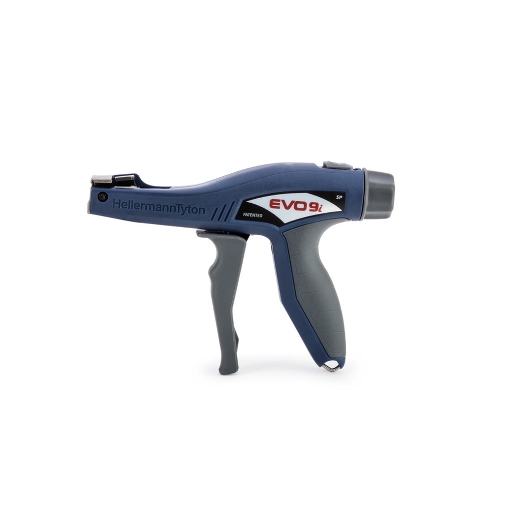 Hellermann Tyton Verarbeitungswerkzeug 110-88002 Typ EVO9iSP-MET/PL-BU