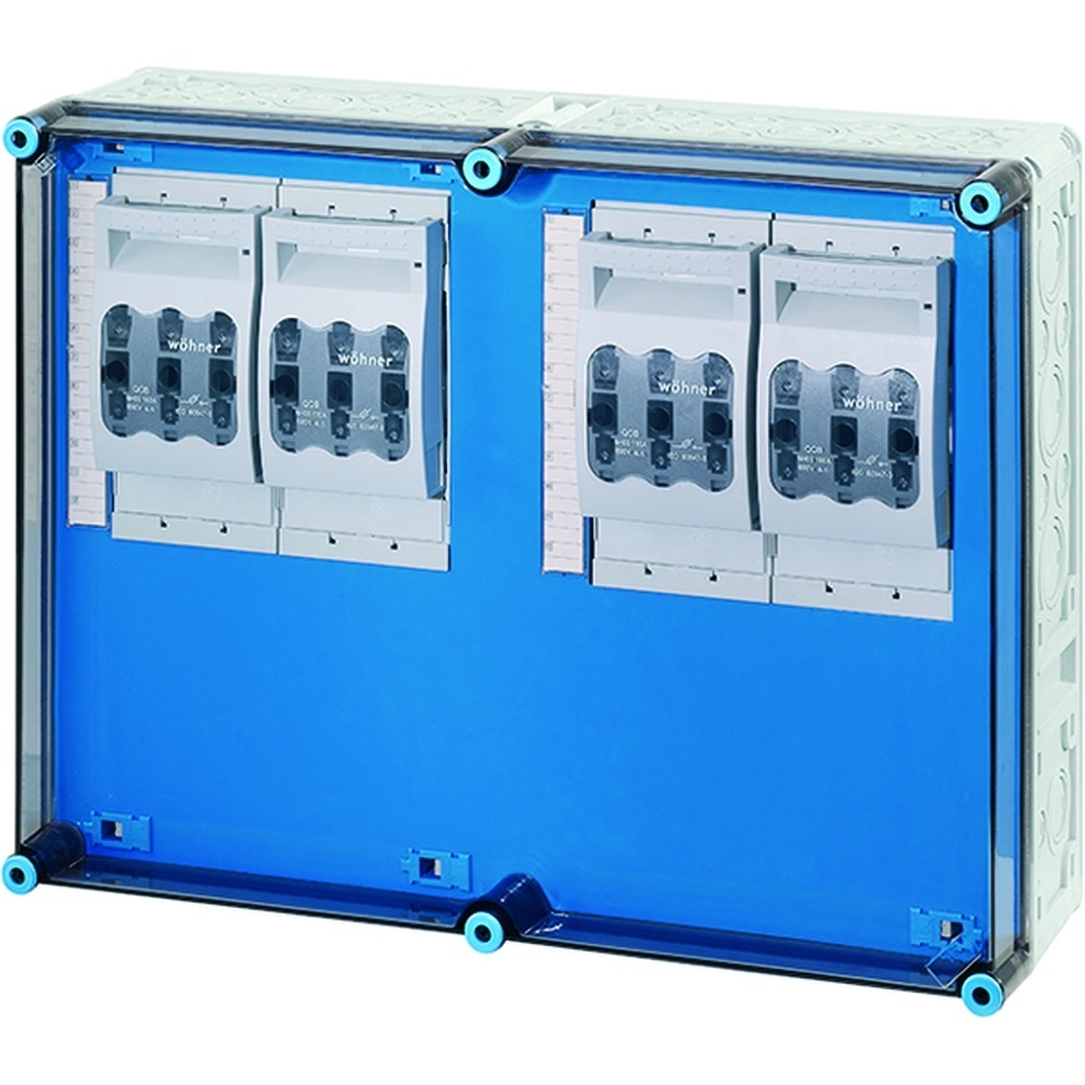 Hensel NH Sicherungslasttrennschaltergehäuse Mi 6642 Nr. 20001324