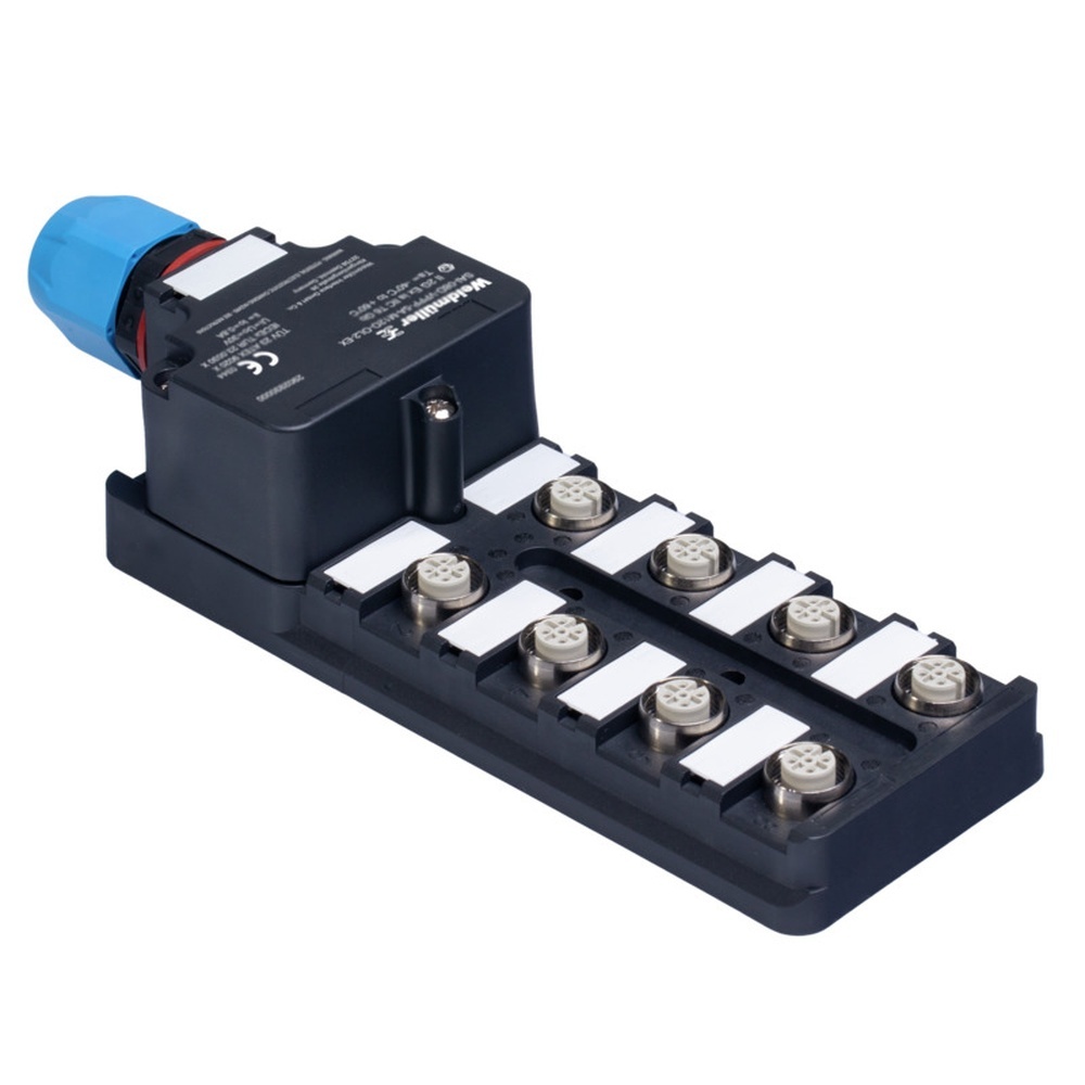 Weidmüller Passiver Sensor Aktor Verteiler 1894380000 Typ SAI-08D-VPPP-2A-M12O-NAM-EX