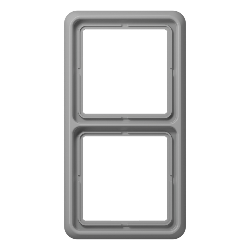 Jung Rahmen 2fach CD 582 GR