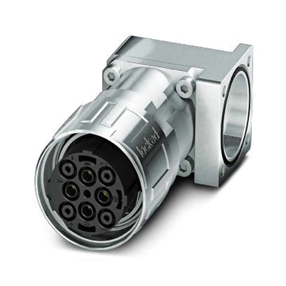 Phoenix Contact Gerätesteckverbinder Vorderwand mit Rändelmutter 1613525 Typ SM-5ES1N8AYW00S