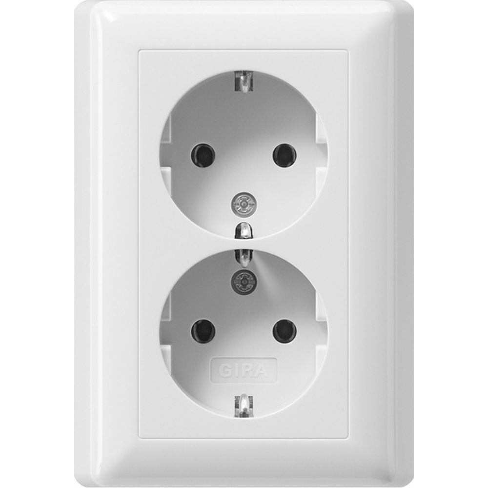 Gira Doppelsteckdose 078803