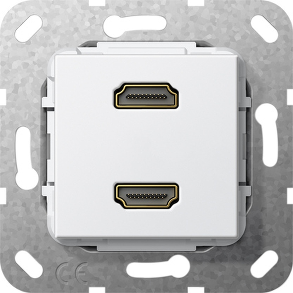 Gira Einsatz HDMI 2fach 567103