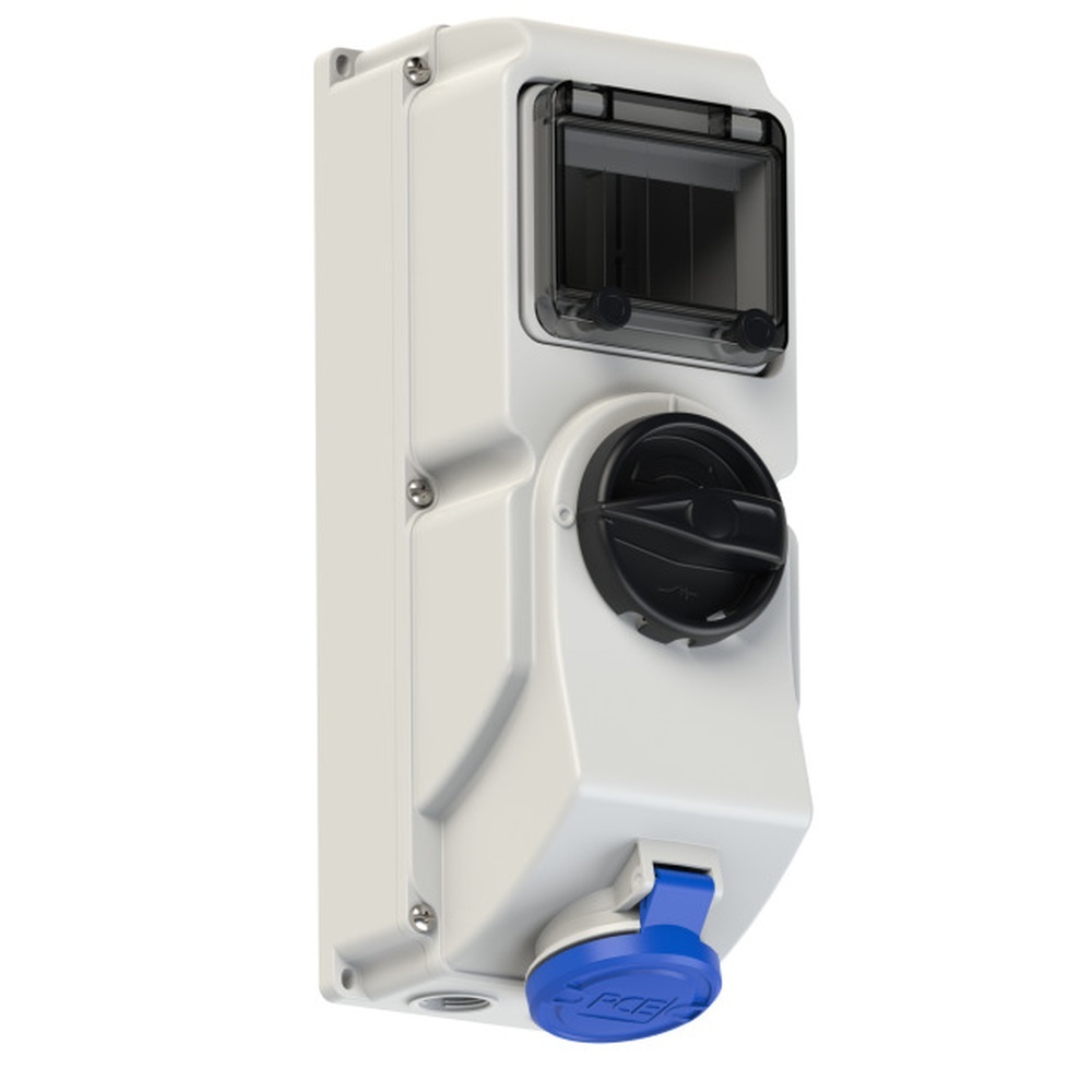 PC Electric Abschaltbare Wanddose 7814-9