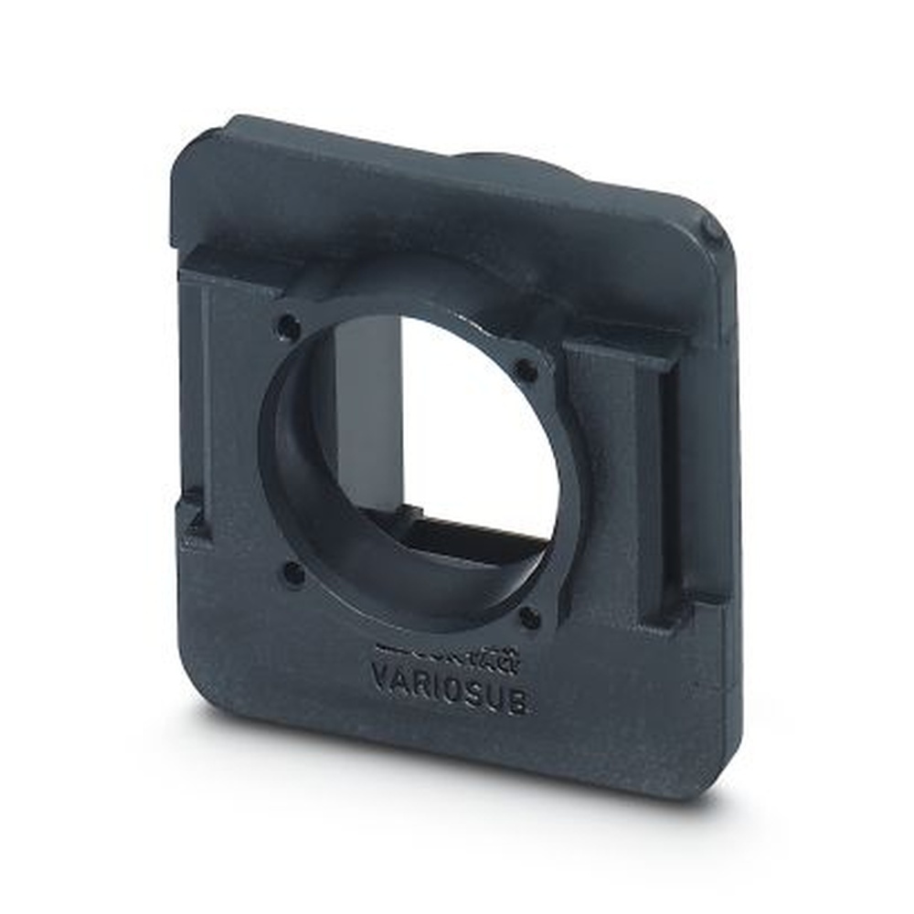 Phoenix Contact Anbaurahmen 1658053 Typ VS-08-A-RJ45/MOD-1-R-IP67 BK