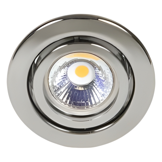 Nobile NV Einbauleuchte 1750700300 Typ C 3840 schwarz-chrom